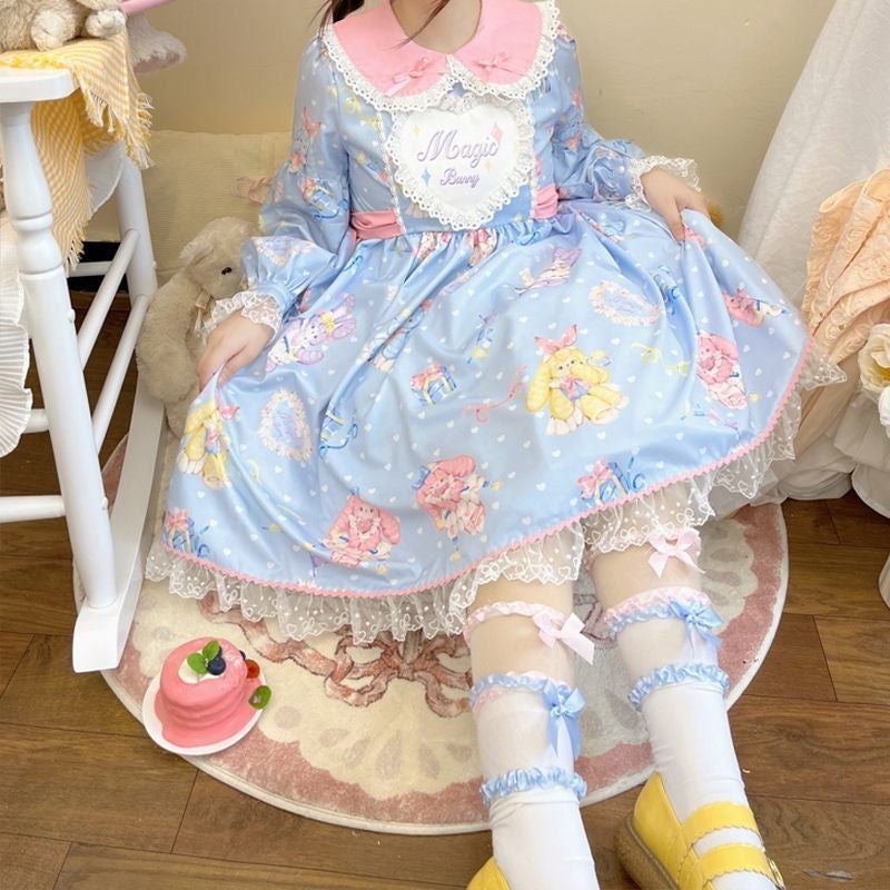 Kitsch Bunny Robe Lolita