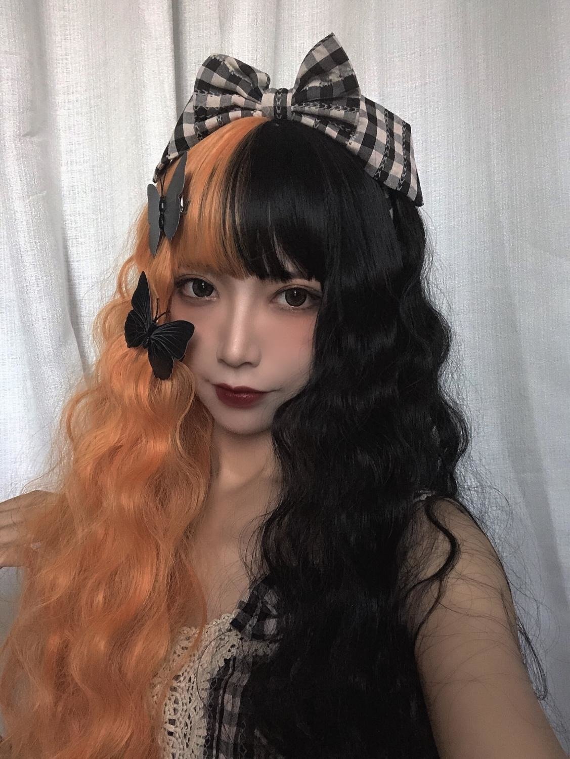 Perruque longue et fendue de Lolita d’Halloween 121