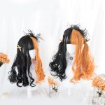 Perruque longue et fendue de Lolita d’Halloween 58