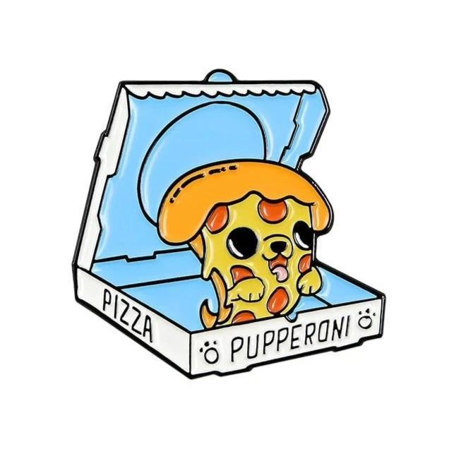Épingle en émail Pupperoni Pizza