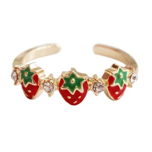 Bague Strawberry Babe