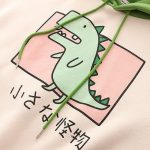 Sweat à capuche Sweet Japanese Dino 19