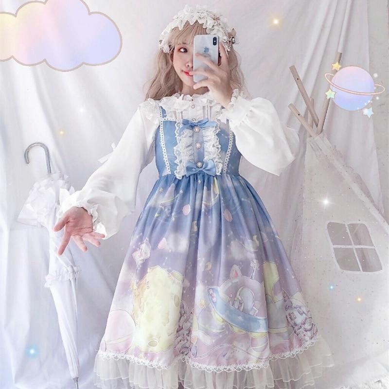 Robe Lolita de voyage spatial