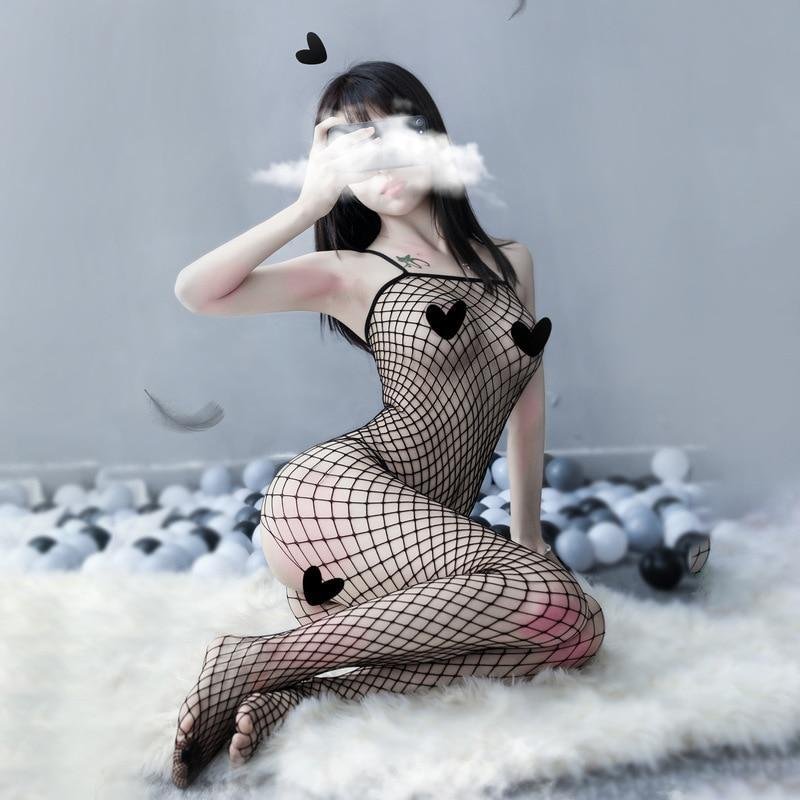 Body résille nuisette
