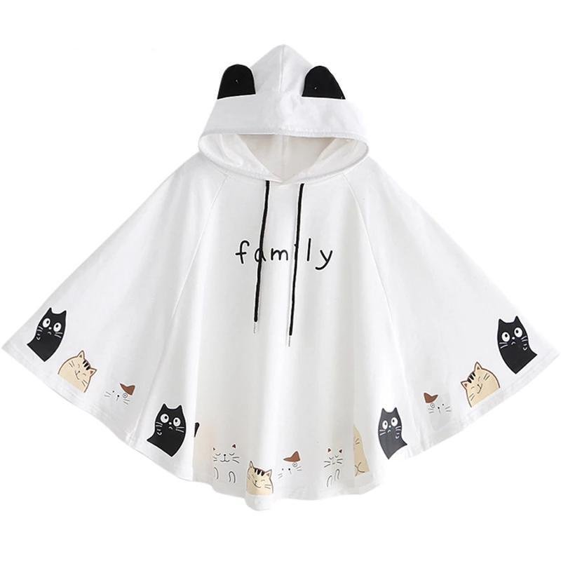 Poncho Famille Chat