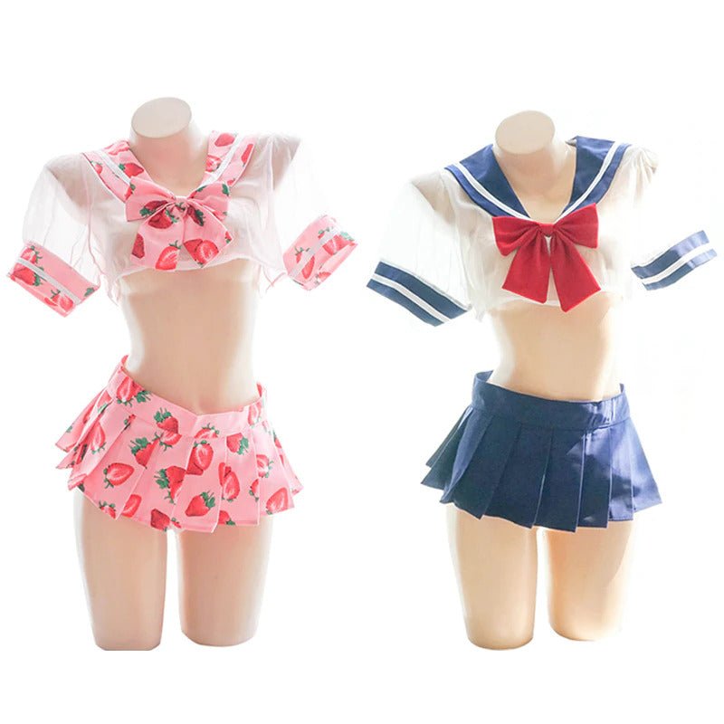 Lingerie des champs de fraises