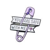 En sécurité avec moi Badge
