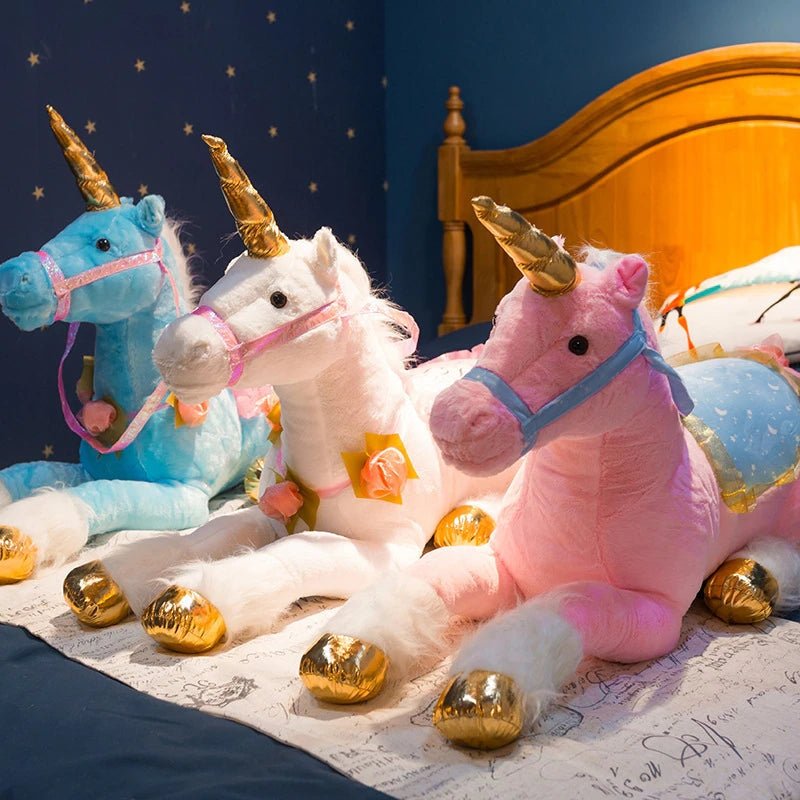 Licorne d'équitation géante (3 couleurs)