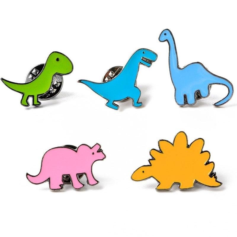 Épingles en émail de dinosaure