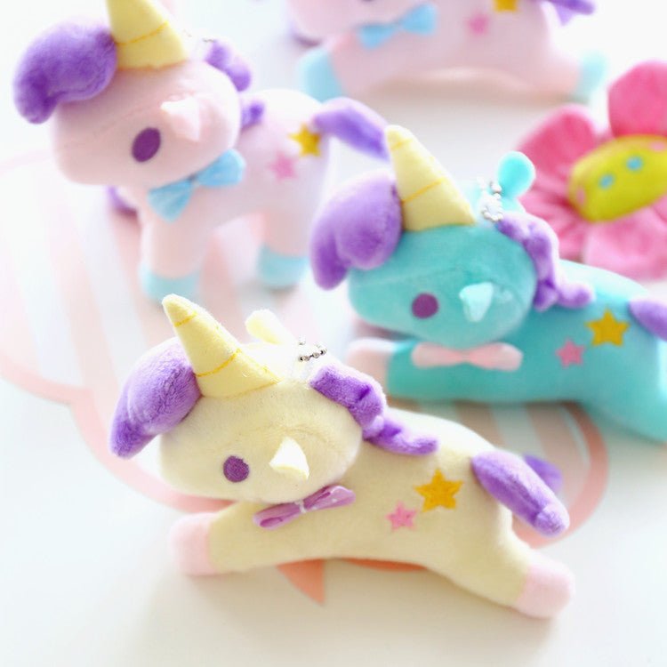 Mini peluche licorne magique