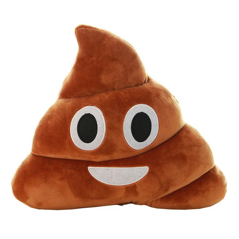 Oreiller Emoji caca