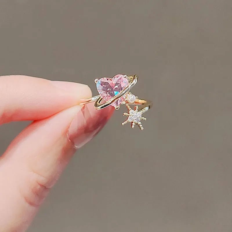 Bague spirale amoureuse