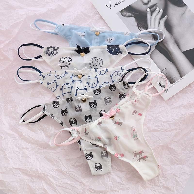 Culotte string classiques en maille