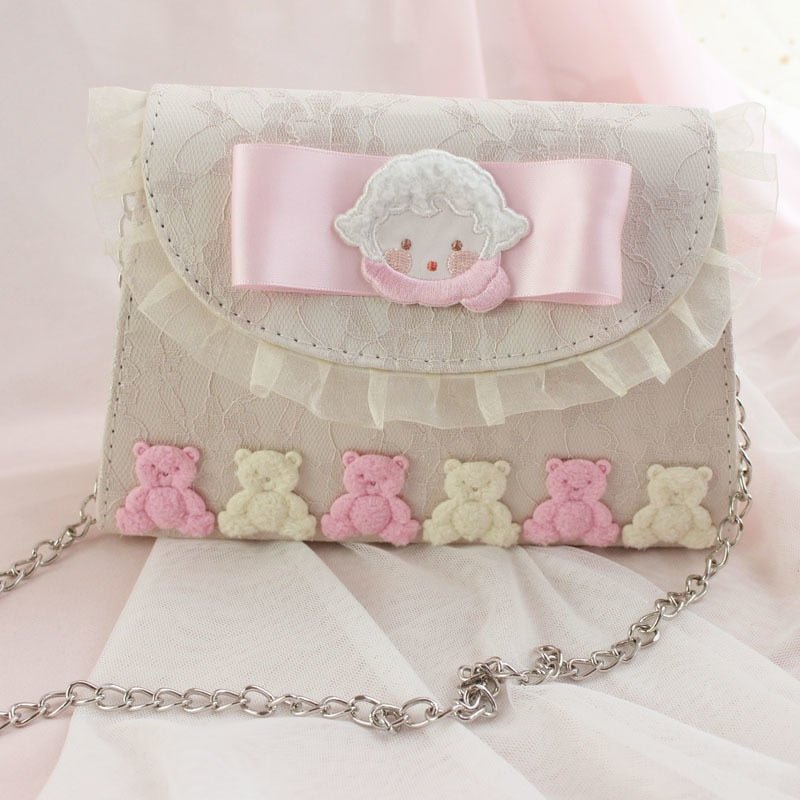 Pochette bébé agneau