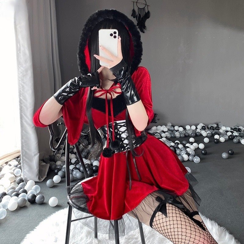 Tenue de Noël du Chaperon Rouge