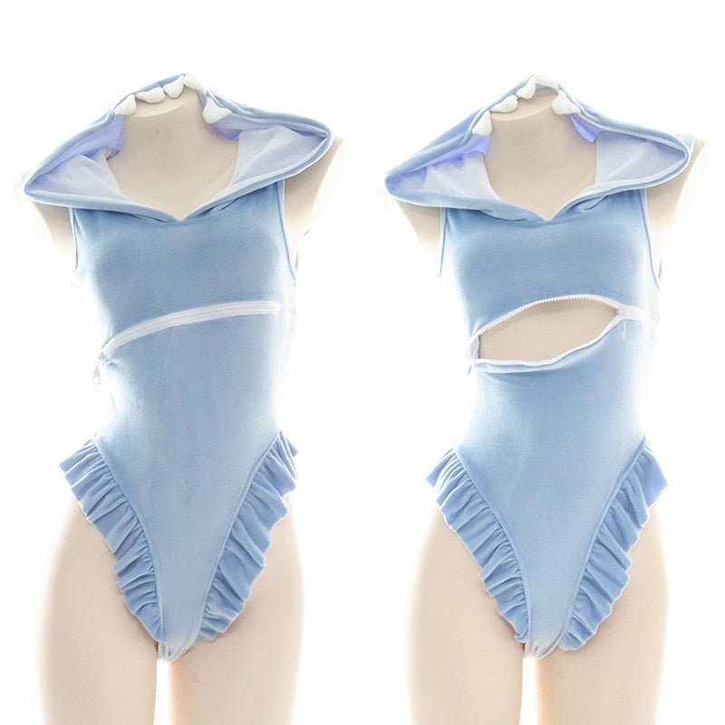 Combinaison Terry Bleu Bébé