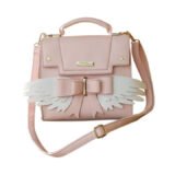 Sac à main rose aile d'ange