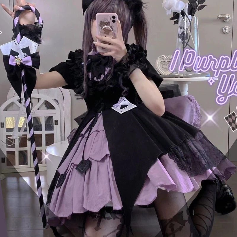 Robe Lolita Pique Violette