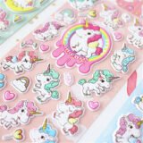 Autocollants Licorne Gonflés