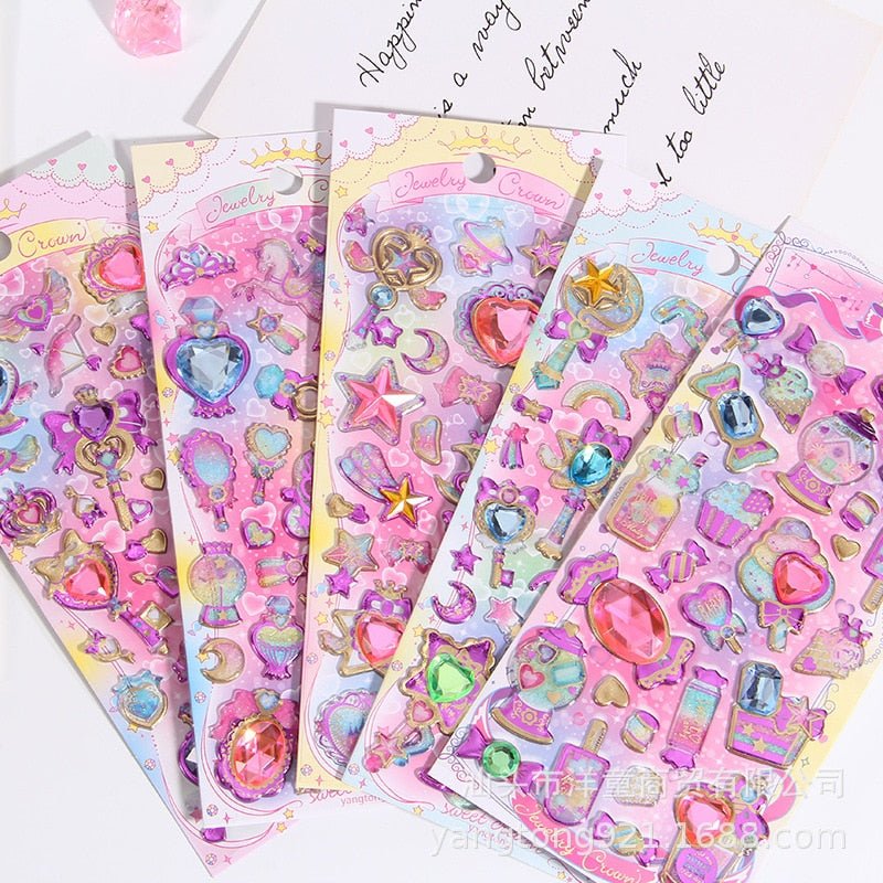 Pack d’autocollants gonflés Bejeweled