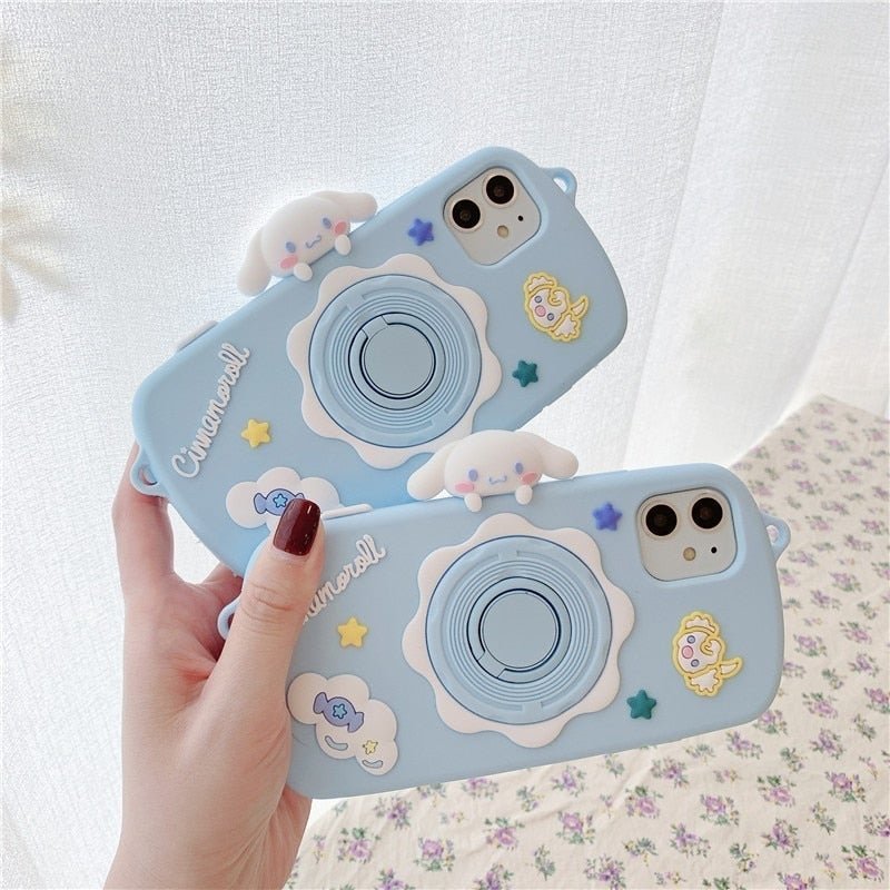Appareil photo Cinnamoroll Coque et skin iPhone