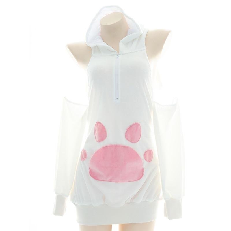 Robe pull bébé chignon