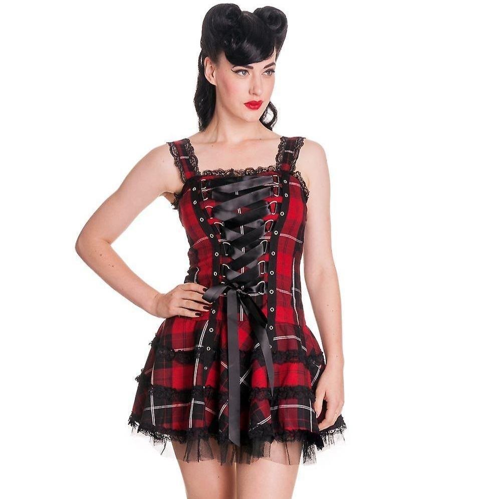 Robe pin-up tartan