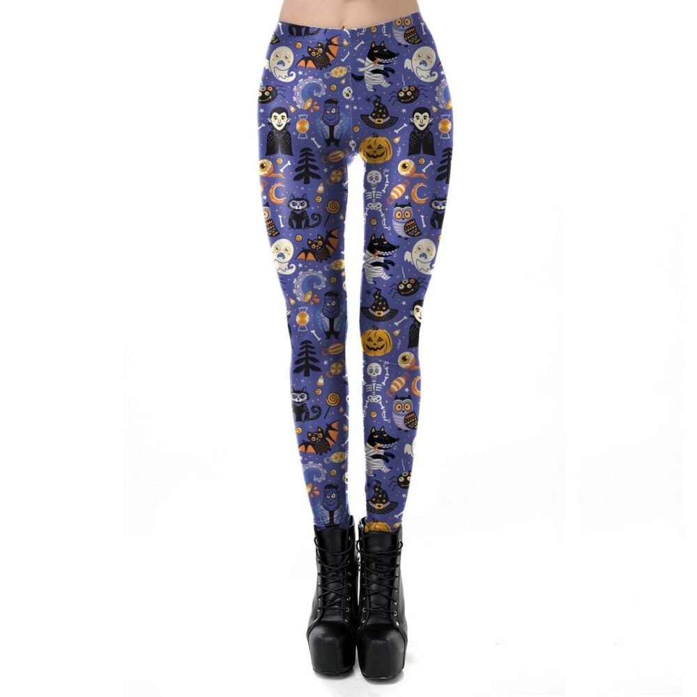 Legging Collage d'Halloween