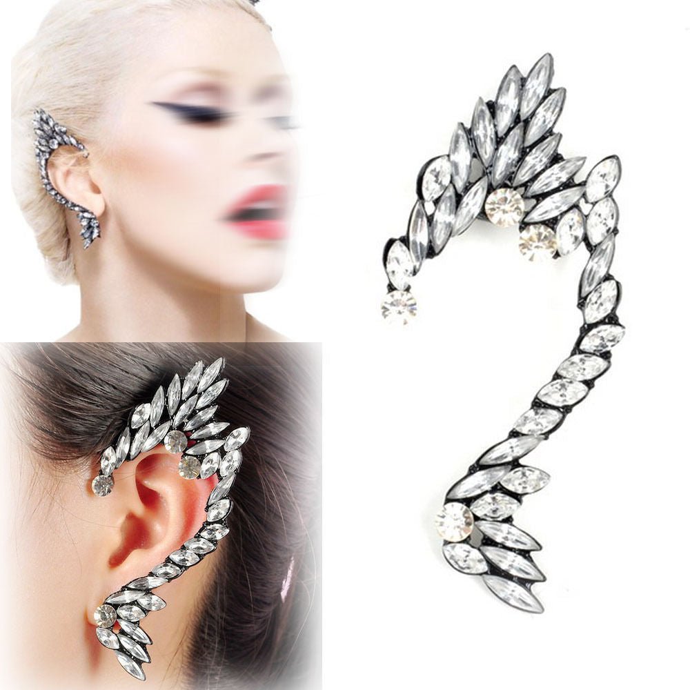 Oreilles d'elfe en diamant