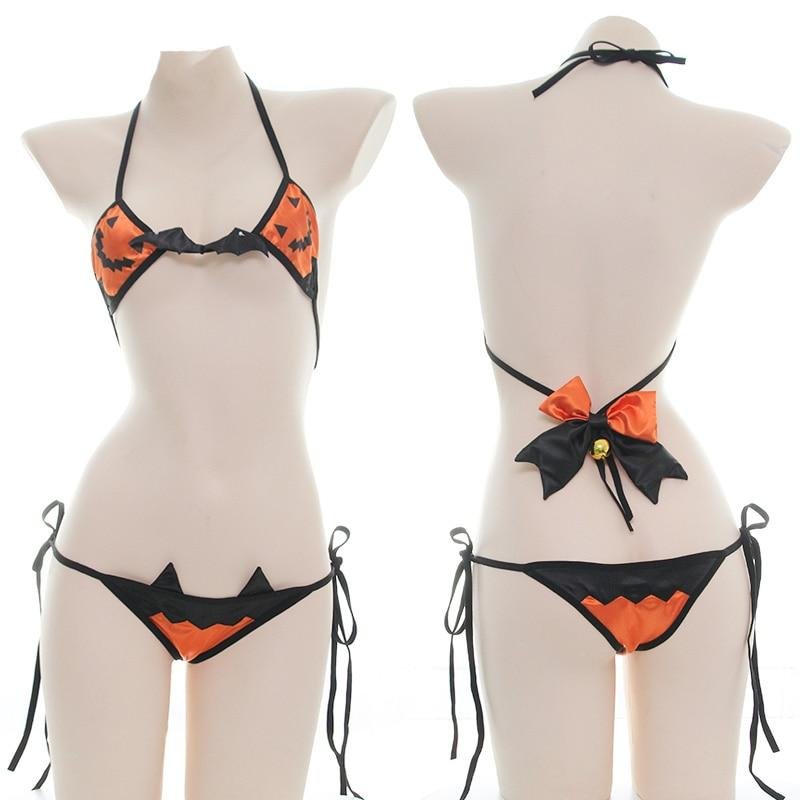 Ensemble de lingerie Jack-o-lanterne